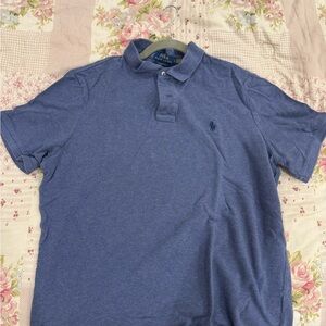Ralph Lauren Men's Classic Blue Polo Shirt